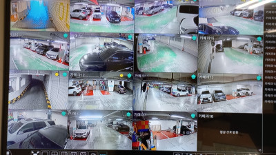 ● 주차장CCTV 설치 시공사례 ●
